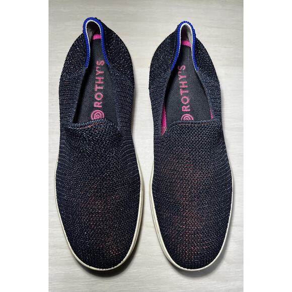 Rothy's Shoes Womens Size 8.5 Slip On Flats Sustainable Knit Sneaker Comfort - Picture 5 of 7
